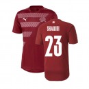 Schweiz Stadium Trikot 2020-2021 Granatapfel (SHAQIRI 23) Rabatt Basel