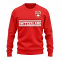 Günstige Switzerland Core Country Sweatshirt Rot Online