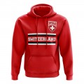 Switzerland Core Football Country Hoody Rot Günstig Online