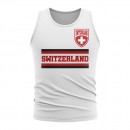 Switzerland Core Football Country Ärmelloses T-Shirt Weiß Online Bestellen