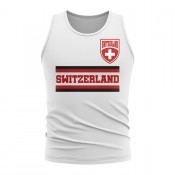 Switzerland Core Football Country Ärmelloses T-Shirt Weiß Online Bestellen