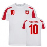 Switzerland Sports Training Trikot (Ihr Name) Niedriger Preis